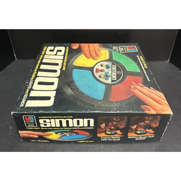 Milton Bradley Simon Electronic Game Original Box 100% Complete Vintage 1978 - Picture 14 of 16